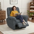 thumbnail image 2 of HOMCOM Fauteuil Inclinable Électrique, Fauteuil Inclinable Rembourré avec Ports USB, 2 of 10
