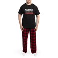 thumbnail image 5 of CafePress - Not Safe To Approach Coronav Men's Dark Pajamas - Men's Dark Loose Fit Cotton Pajama Set, 5 of 7