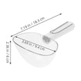 thumbnail image 2 of unbranded 2Ud Cucharas Medidoras Para De Mascotas Con Clip De Inoxidable Para Perros Y, 2 of 8