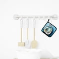 thumbnail image 3 of Carolines Treasures MW1332PTHD Oyster J Mac Pair of Pot Holders , 7.5HX7.5W, multicolor, 3 of 4