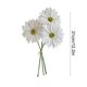 thumbnail image 3 of CaiYueKe Artificial Chrysanthemum Flower Bouquet 3 Stems Fake Flowers Silk Flower Arrangement for Wedding Photography Home Table Decor Vase Filler Centerpiece Party Decoration, 3 of 8