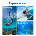 thumbnail image 3 of 45M Action Camera Waterproof Case for Action 3 4 Underwater Diving Housing Cover, 3 of 5