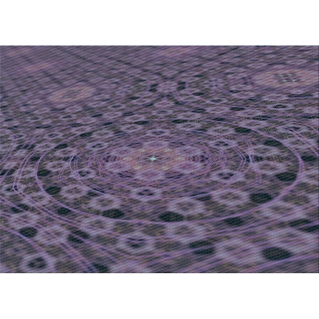 Ahgly Company Tapis Rectangulaire Lavable en Machine Intérieur Transitionnel Prune Violet, 5 Pieds x 7 Pieds