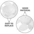 thumbnail image 3 of HEALEEP Exhaust Fan Replacement Blades 8 Inches Ceiling Fan Blades For Bathroom Rv, 3 of 8
