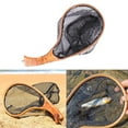 thumbnail image 5 of Fly Fishing Net Landing Catch Release Net Wooden Frame Stream Fishing Net, 5 of 9