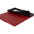 thumbnail image 5 of Wallet Phone Case Compatible with Samsung Galaxy S22 Ultra 5G – Quality, Premium PU Leather Cover with Card Slots and Horizontal Viewing Stand 6.8 Inch (Wine Red), 5 of 14