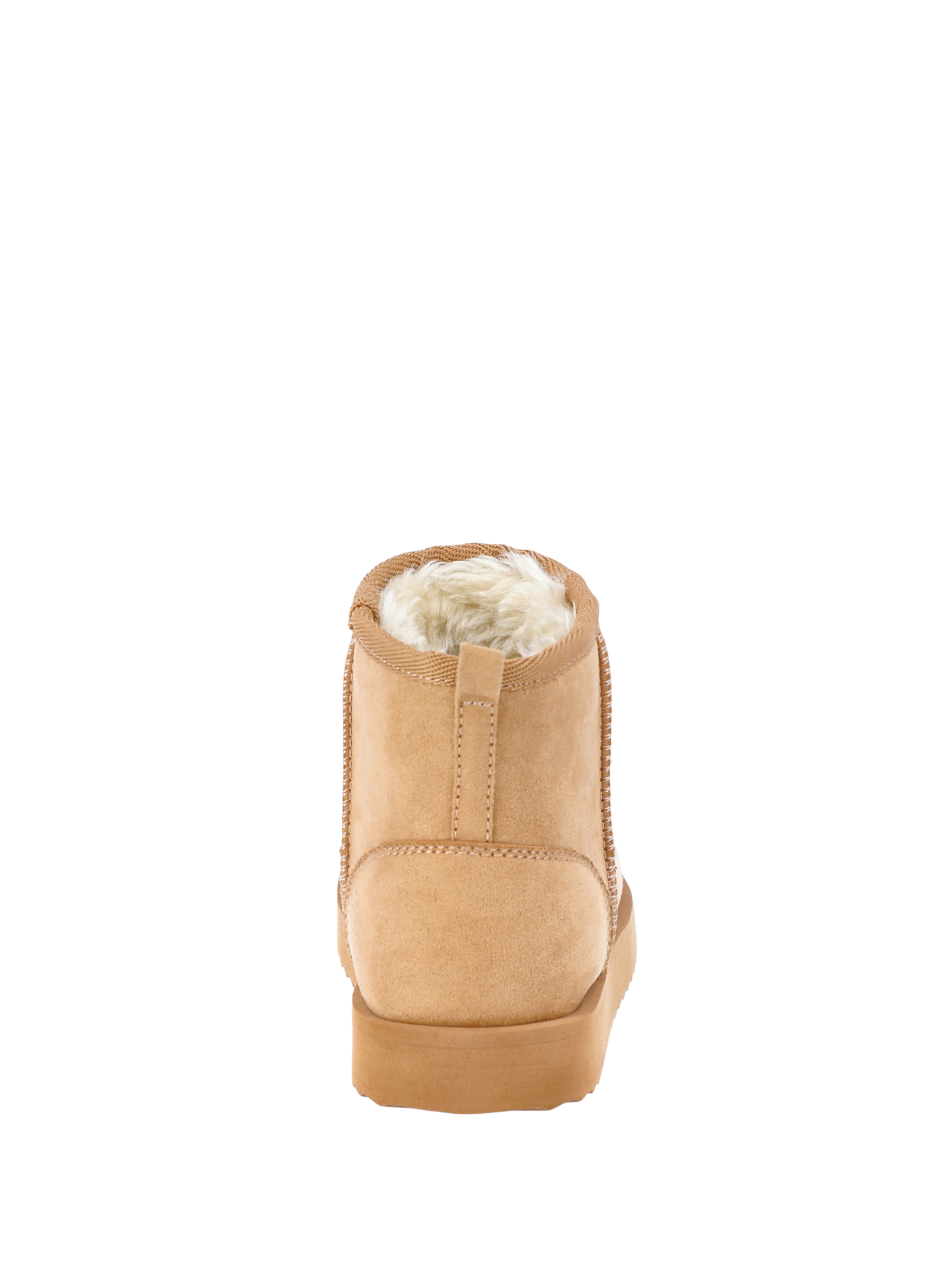 Wonder Nation Little and Big Girls' Faux Shearling Boots