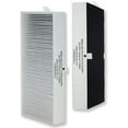 thumbnail image 1 of HRF201B True HEPA Replacement Filter Compatible with Honeywell HHT270 HHT270W HHT290 HEPAClean Series Air Purifiers Part HRF201B Type U,H13 Activated carbon 2-IN-1 Air Clean,2-Pack, 1 of 6