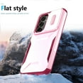 thumbnail image 4 of for Samsung Galaxy A05 Case with Built-in Camera Lens Slide Cover, Heavy-Duty Shockproof Rugged Case Heavy Duty Bumper Shockproof Phone Cover for Samsung Galaxy A05,Pink, 4 of 7