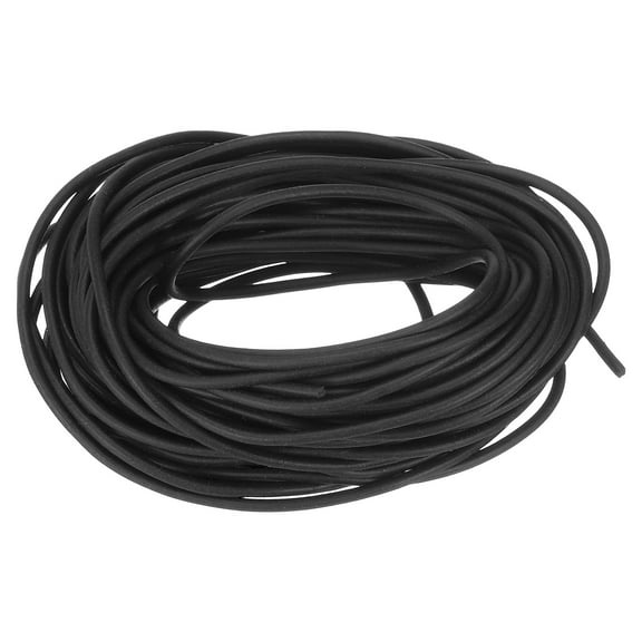 REGALWOVEN Silicone Foam Seal Strip, Long for Warehouse Black 2mm x 8.5 Meter