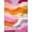 Multicolor Pink Orange, Pattern 4, variant on ODIKA Abstract Pink Pastel Shapes Doodle Border Squiggles Orange Pet Friendly & Kids Safe for Bedroom, Bedside, Nursery