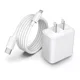 thumbnail image 2 of 4 Piezas Funda Magsafe Mica Cristal Cargador 35w Para iPhone Pamolo  BST3172228-7, 2 of 8