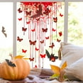 thumbnail image 7 of Lilixerw Halloween Red Butterfly Wall Stickers Decorations,Window Glass Decoration,Wall Decals,Party Supplies, 7 of 7