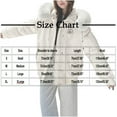 thumbnail image 3 of Women Oversized Puffer Jacket Hooded Warm Winter Coat Thick Quilted Zip Up Outerwear Flannel Thermal Coat Polar Soft Fleece Casual Loose Fit Streetwear with Pockets, 3 of 6