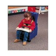 Skillbuilders 2-Piece Mobile Floor Sitter with Wood Base, X-Large