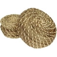 thumbnail image 5 of LQQBOX Set of 3 Small Wicker Basket with Lid, Round Woven Seagrass Baskets, Little Handmade Rattan Storage Basket Box for Shelf, Home, Bathroom Decor, 5 of 7