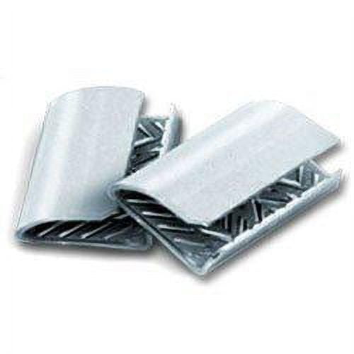 Serrated Seals for Plastic Strapping - 1/2" 1,000/Box