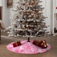 thumbnail image 4 of Bingfone Christmas Tree Skirt Mat Christmas Decoration Interior 48" -Breast Cancer Awareness (3), 4 of 6