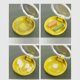 thumbnail image 4 of Portable Retainer Case Mouth Guard Case Silicone Sealing Ring Large Capacity Multifunctional Denture Case for Home Travel Work Yellow, 4 of 5