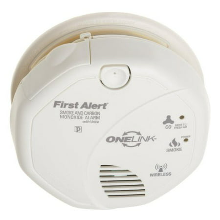 First Alert SCO500 BInterconnected Battery Operated Combination Smoke and Carbon Monoxide Alarm with Voice