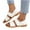 White, variant on Womens Sandals Women's Large Size Beach Shoes Are Comfortable Light Soft-soled And Roman Sandals