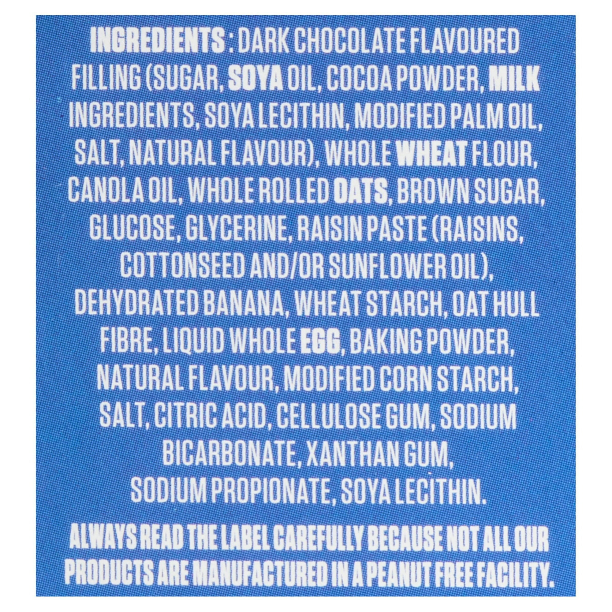 Muffin Max Choco Bananes Barres 223g / 6 barres muffin