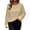 Yellow, variant on Women Tops Color Block Striped Long Sleeve Sweatshirts Crew Neck Drop Shoulder Loose Fashion Casual Pullover Tops Color Contrast Cuff Loungewear Shirts