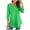 Army Green, variant on aidice 3/4 Length Sleeve Womens Tops Casual Round Neck Shirts Comfy Fitting Solid Color Tee Shirts