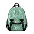 thumbnail image 3 of Paisley and Floral White Pattern Cute School Backpack Bag for School with Padded Back and Adjustable Shoulder Straps 15.25"x11.5"x5.25", 3 of 5