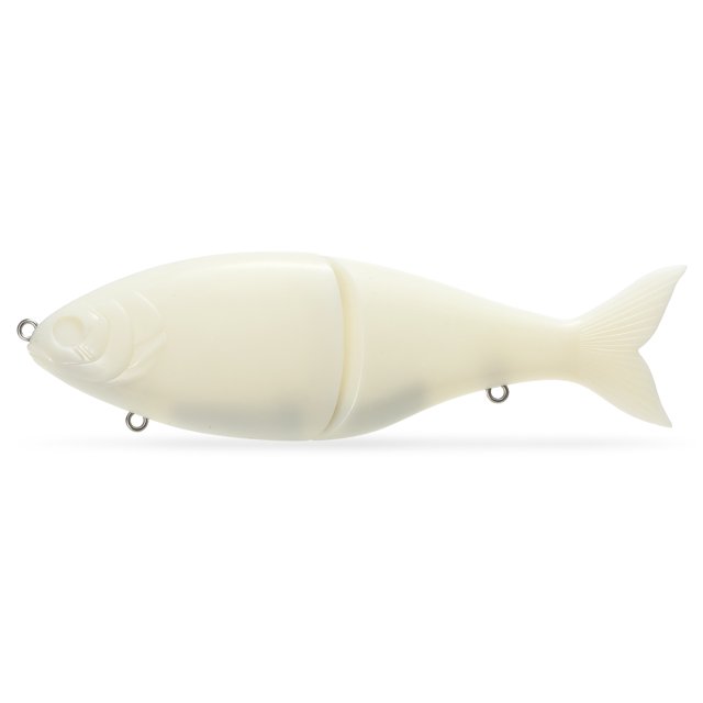 Graflsoa Ultimate Realistic Fishing Lure - 17.8cm White Plastic Bait for Enhanced Angling Experience