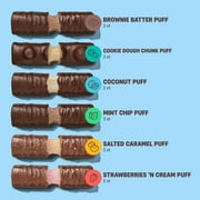 بارات الوجبات الخفيفة البروتينية BUILT Bar Puff، حزمة متنوعة من البروتين، بارات الإفطار والوجبات الخفيفة - 12 عبوة