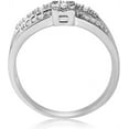 thumbnail image 4 of MyDiamondBox 1/10 Carat Total Weight (cttw) Sterling Silver, White Diamond, Bridal Promise Ring - Wedding ring for Women (Size: 10), 4 of 4