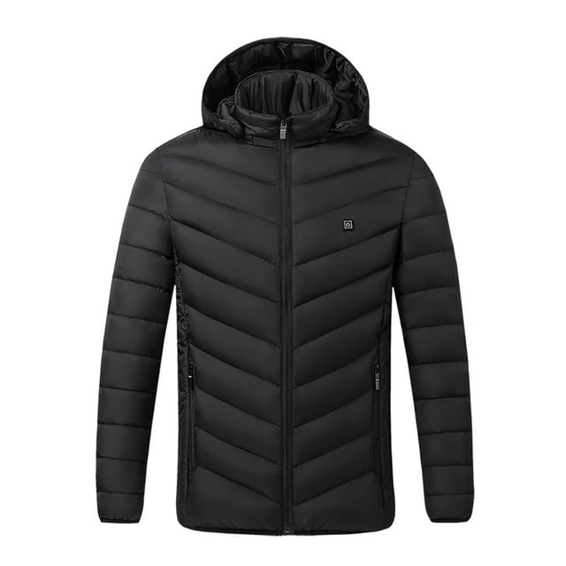 Chaquetas térmicas para hombres y mujeres, abrigo de calefacción eléctrica de invierno, lavable Labymos Chaquetas térmicas