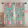 thumbnail image 5 of Blackout Kids Curtains,Pioneer Flower Floral Print Pattern Childrens Insulated Curtains Set Of 2,Bedroom Essentials,Toddler Room Decor 52"x63", 5 of 5