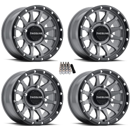 Raceline Trophy UTV Wheels/Rims Grey 15 Kawasaki Teryx Mule