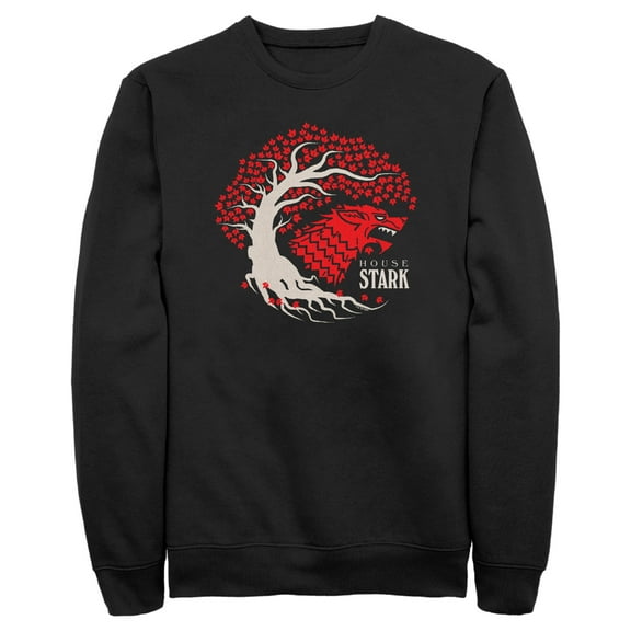 Men's Game of Thrones House Stark Tree  Sweatshirt