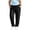 Black, variant on Tqcoqu Plus Size Pants for Women Quick Dry Hiking Cargo Pants with Elastic Waist & Zip Pockets,Black Women's S-XXL