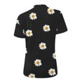 thumbnail image 4 of Mujeres Verano Cuello Redondo Manga Corta Estampado Sin Tirantes Camiseta Tops Blusas OAVQHLG3B Store  lin121212, 4 of 4
