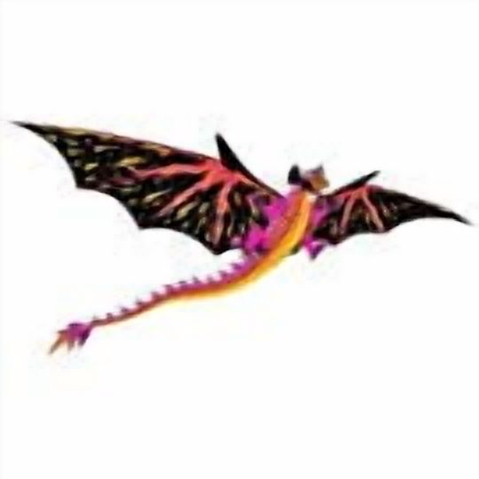 X Kites-76" Wingspan 3-d Kite: Green Dragon Multi-Colored