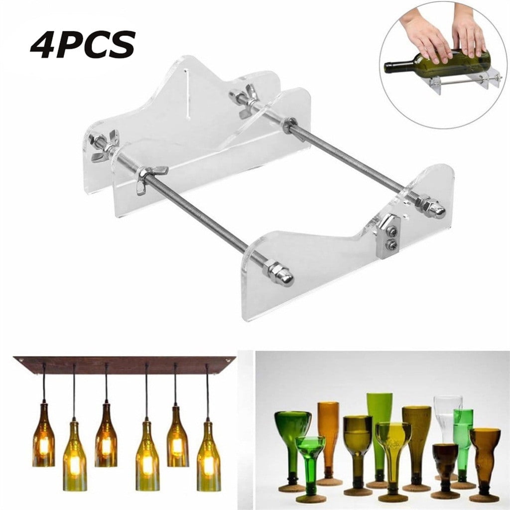 XKHAZA Bottle Cutter & Glass Cutter DIY Machine for Cutting Wine, Beer, Liquor, Whiskey, Alcohol, Champagne, Water Bottles to Craft Glasses Accessories Tool
