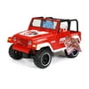 My Life As RC Remote Controlled Animal Rescue Jeep for 18" Dolls, Red 2.4GHz