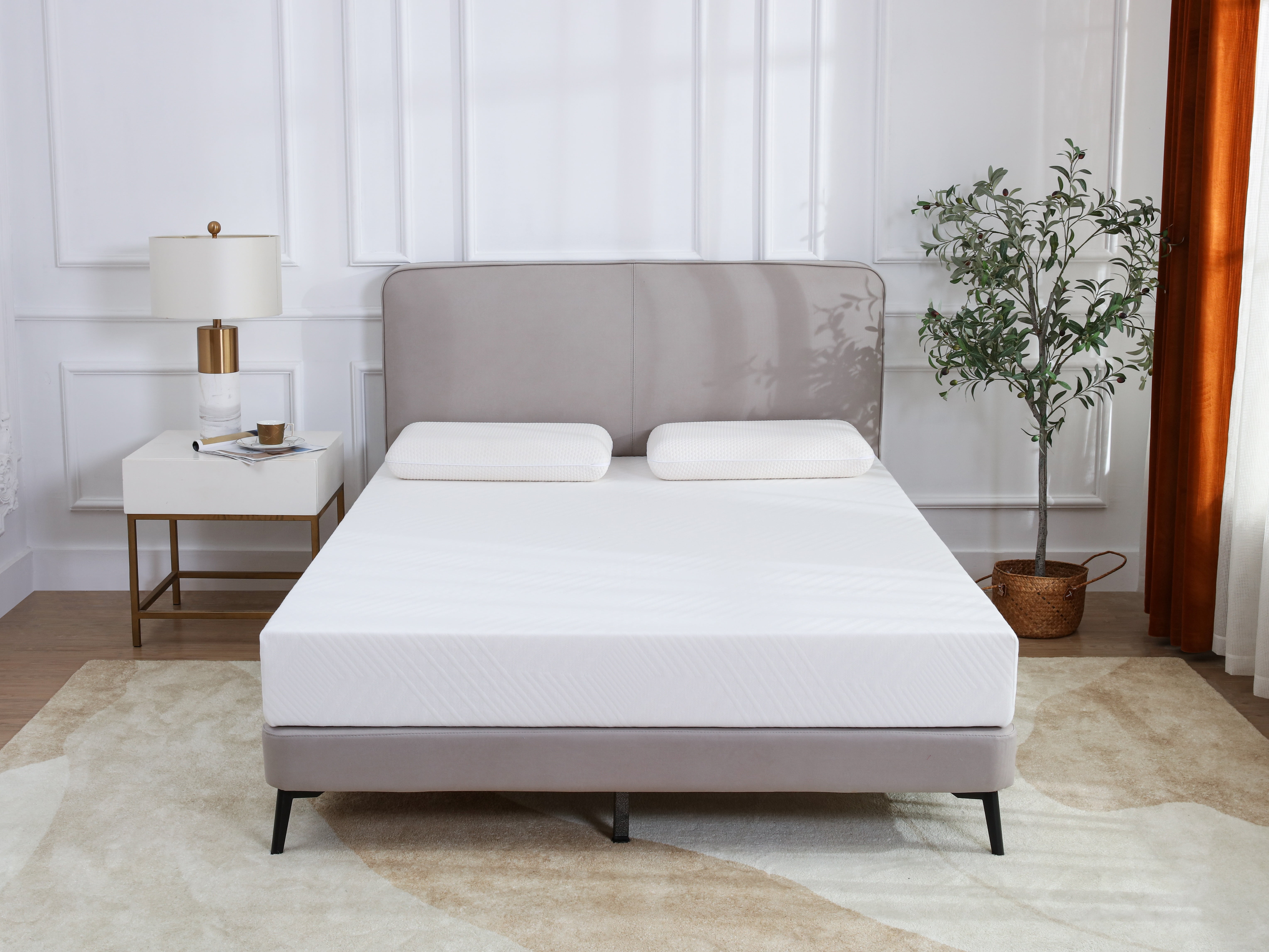 Details about   8 Inch Twin Size Gel Memory Foam Mattress With CertiPUR-US Bed Mattress In Box 