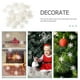thumbnail image 5 of 200PCS Navidad Decoraciones de copo de nieve Copos de nieve Colgantes Navidad Árbol Decoraciones Blanco, 5 of 5