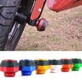 thumbnail image 2 of Motorcycle Front Fork Frame Slider Aluminum Wheel Crash Protector Motorbike Falling Protections Scooters Wheel Pad, 2 of 8