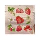 thumbnail image 2 of Camiseta vintage de cuello redondo con estampado de fresas para mujer, manga corta, algodón, lavable a máquina, ideal para el tiempo libre., 2 of 7