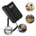 thumbnail image 4 of Wired Telephone, Indicator Light Home Telephone Reliable Durable  For Hotel For Home For Office White,Black, 4 of 8