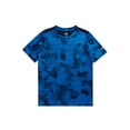 thumbnail image 3 of Athletic Works Boys Active Solid and Print Short Sleeve T-Shirts, 3-Pack, Sizes 4-18 & Husky, 3 of 14