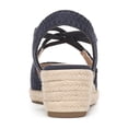 thumbnail image 6 of LifeStride Womens Patience Espadrille Wedge Sandal - Medium & Wide Width, 6 of 9