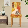 thumbnail image 6 of BZSMCE Chairs Slipcovers Dining Chair Covers Butterfly’s Blooms Creative Pattern, 6 of 7
