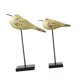 thumbnail image 3 of 2 estatuas de pájaros de madera, adornos de escritorio, regalos de inauguración de la casa, figuras decorativas de animales, decoraciones de pájaros, 3 of 9